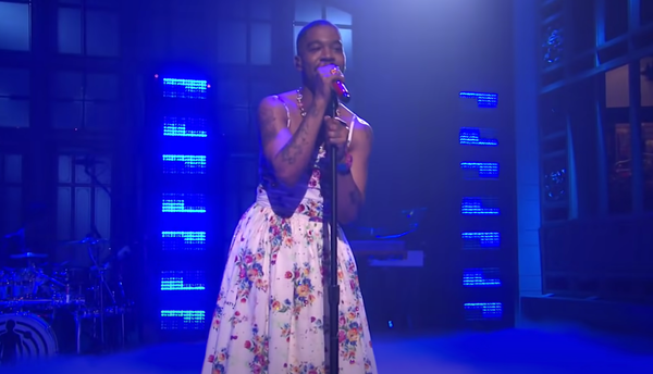 Watch: Kid Cudi Stuns in Dress During 'SNL' Performance