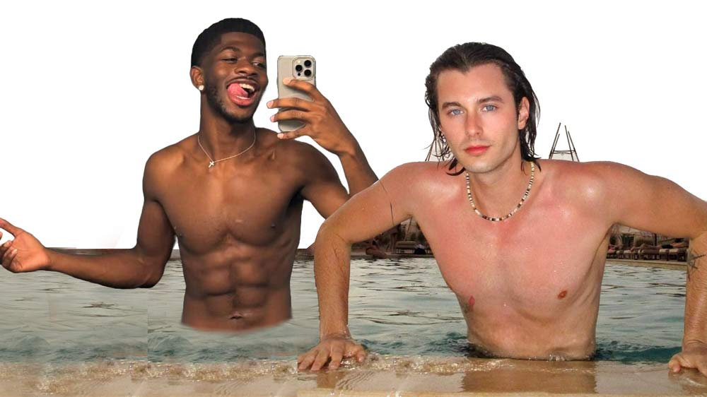 InstaQueer Roundup: Lil Nas X, Greta Lee, and Thomas Rossier Strip Down to Their Underwear 