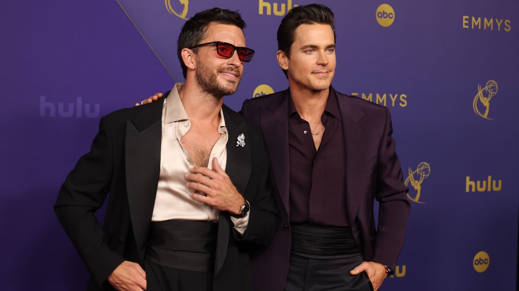 Jonathan Bailey's Chest Hair Turns Heads With Matt Bomer