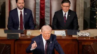 Trump's Address to Congress Showed the Country's Stark Partisan Divide