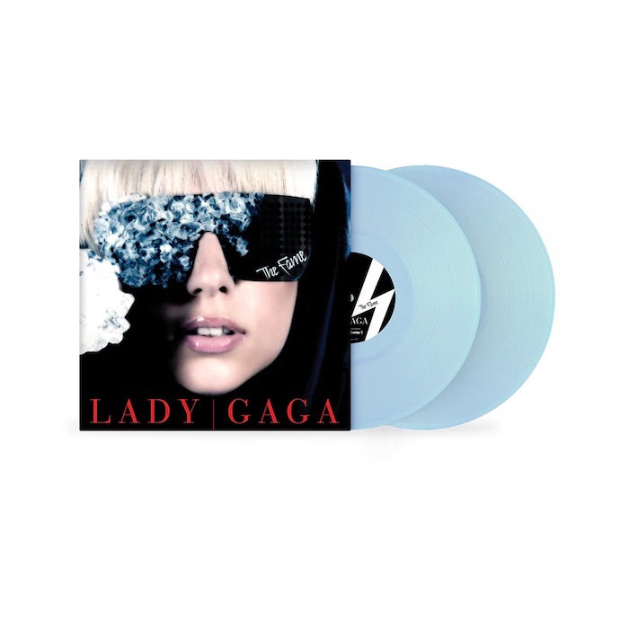 &quot;The Fame&quot; Translucent Light Blue Vinyl, $38