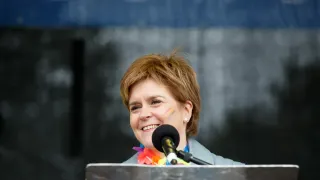 Former Scottish First Minister Nicola Sturgeon Responds with Pride to Donald Trump