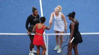 Venus Williams' US Open Ends With a Loss in the Women's Doubles Quarterfinals to Taylor Townsend